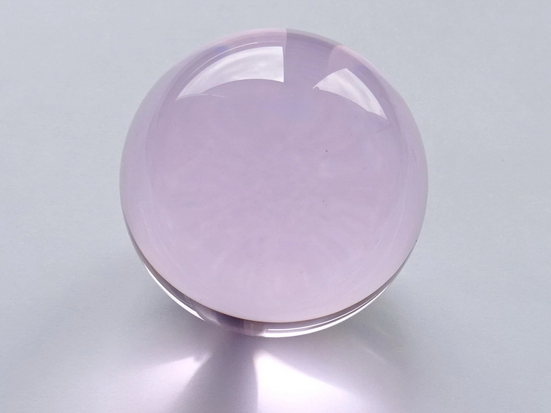 Crystal Glass Balls 100 mm Pink | Crystal Balls | Crystal Spheres